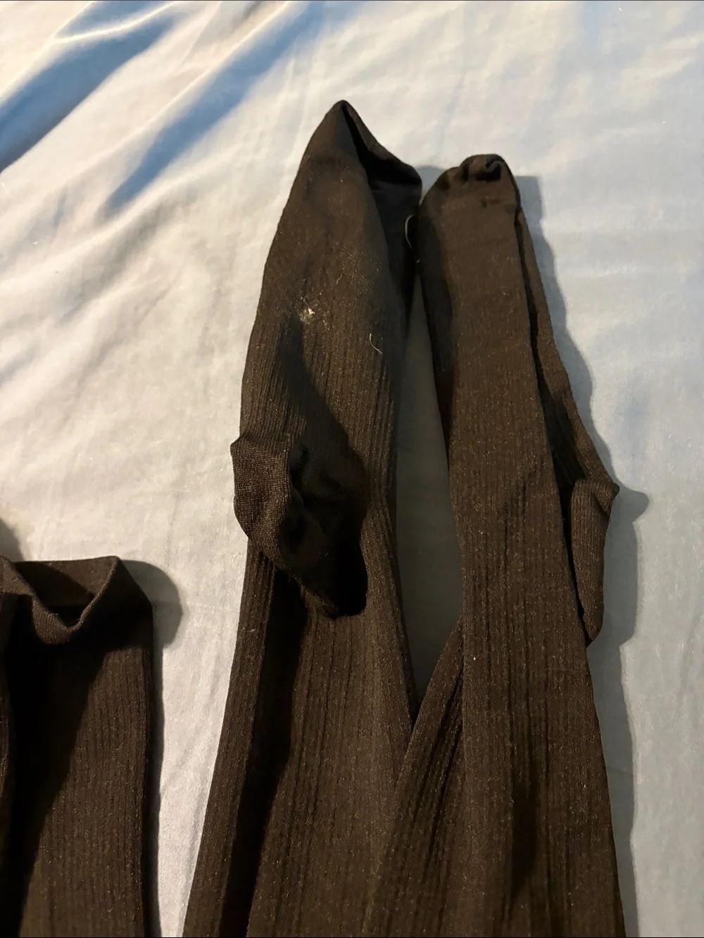 Unisex Black compression socks, 4 closed toe, 2 open toe. Worn very little.